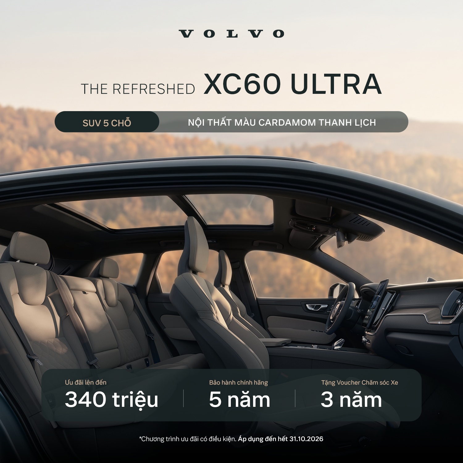 Giá bán Ưu Đãi Volvo XC60 Ultra 2026